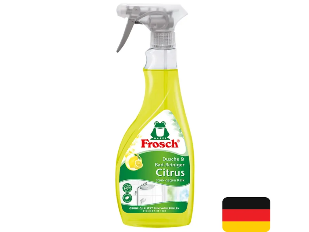 Odeslání Ihned Frosch čistič na sprchy a koupelny 500 ml Citrus