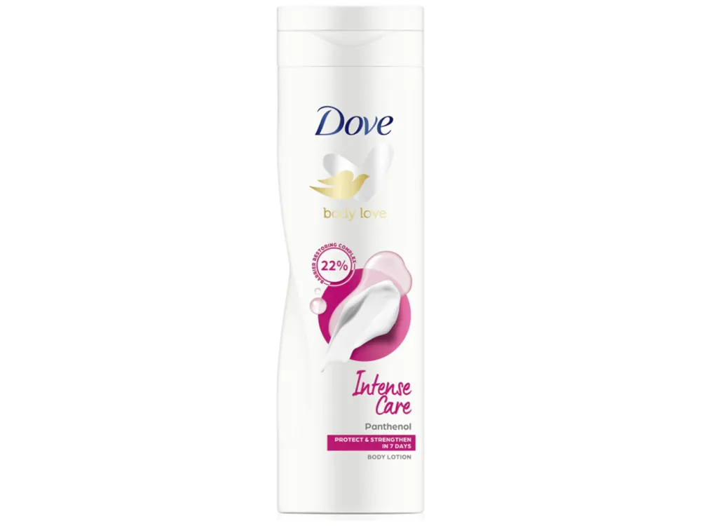 Akční Cena Dove tělové mléko 250 ml Intense Care