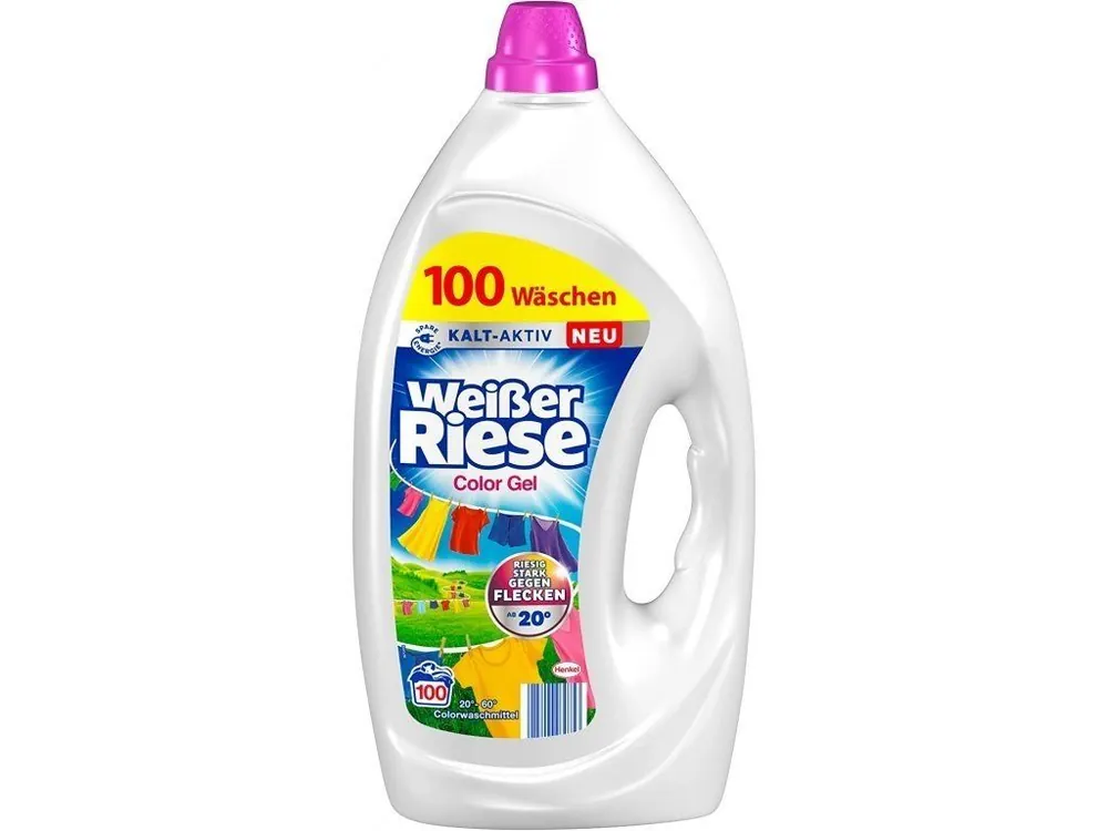 Finální Výprodej Weisser Riese prací gel 100 dávek Color 4,5 l