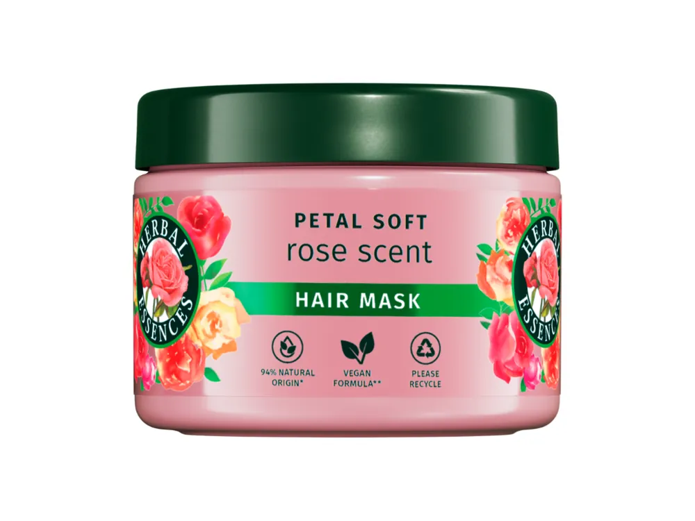 Poslední Šance Herbal Essences maska na vlasy 300 ml Petal Soft Rose Scent
