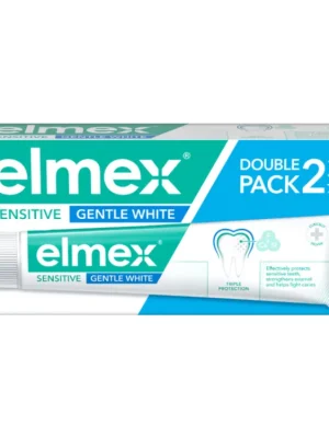 Originální Elmex zubní pasta 2 x 75 ml Sensitive Gentle White