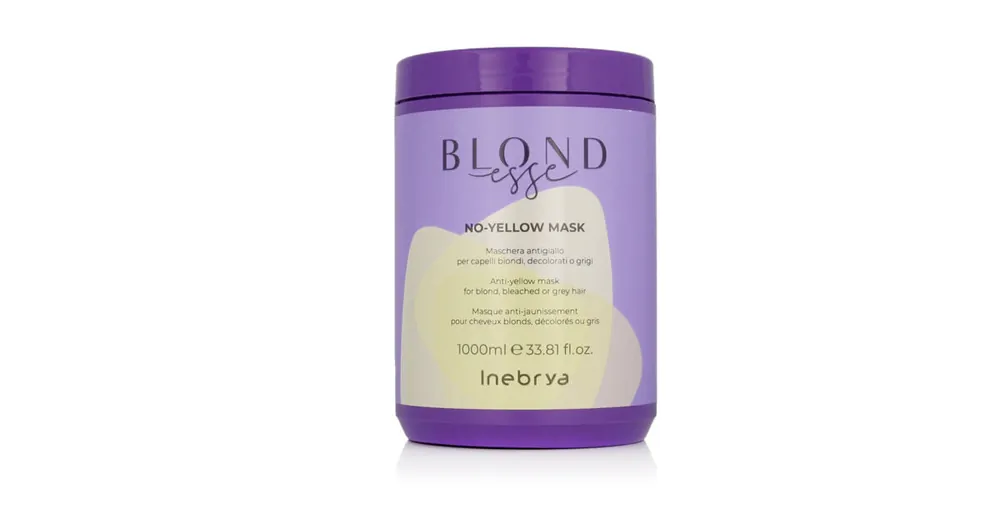 Dokud Zásoby Vydrží Inebrya BLONDesse No-Yellow Mask 1000 ml