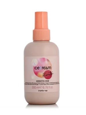 Inebrya Ice Cream Keratin Keratin One Leave-In Multi-Action Spray Cream 200 ml Víkendová Akce