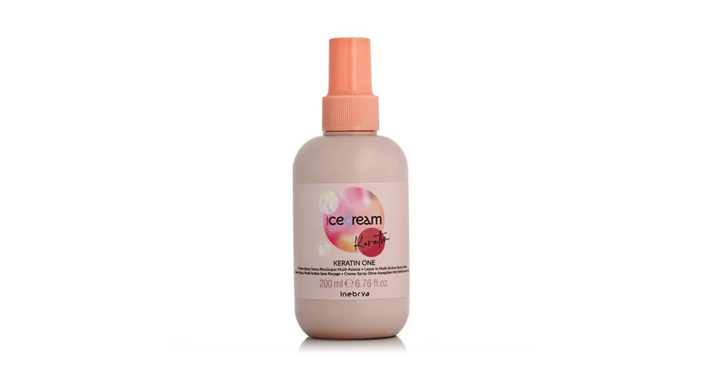 Inebrya Ice Cream Keratin Keratin One Leave-In Multi-Action Spray Cream 200 ml Víkendová Akce