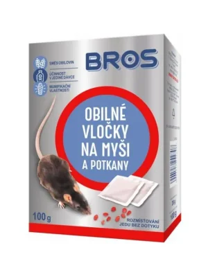 Odeslání Ihned Bros obilné vločky na myši a potkany 5x20 g (EXP 6/24)