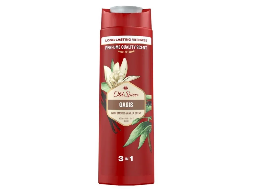 Old Spice sprchový gel 400 ml Oasis 3v1 Cenový Hit