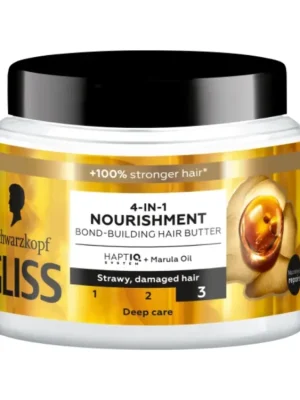 Gliss maska na vlasy 400 ml Nourishment 4v1 Jen Po Omezenou Doba