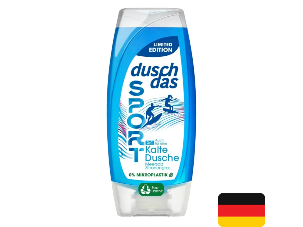 Duschdas sprchový gel 225 ml Sport Kalte Dusche 3v1 Dokud Zásoby Vydrží