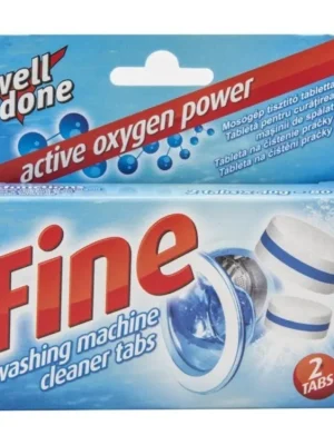 Sezónní Sleva Well Done Fine tablety na čištění pračky 2 ks