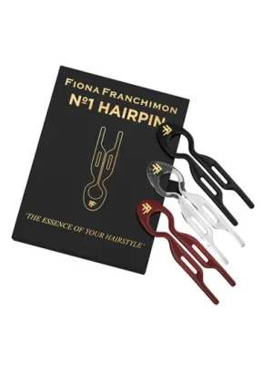 Fiona Franchimon Nº 1 Hairpin New York Collection (Brown, Transparent, Black) 3 ks Kup Teď