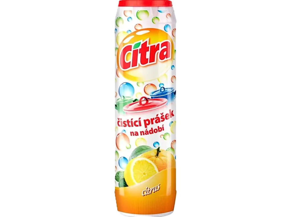 Citra čistící prášek 400 g citrón Ověřený