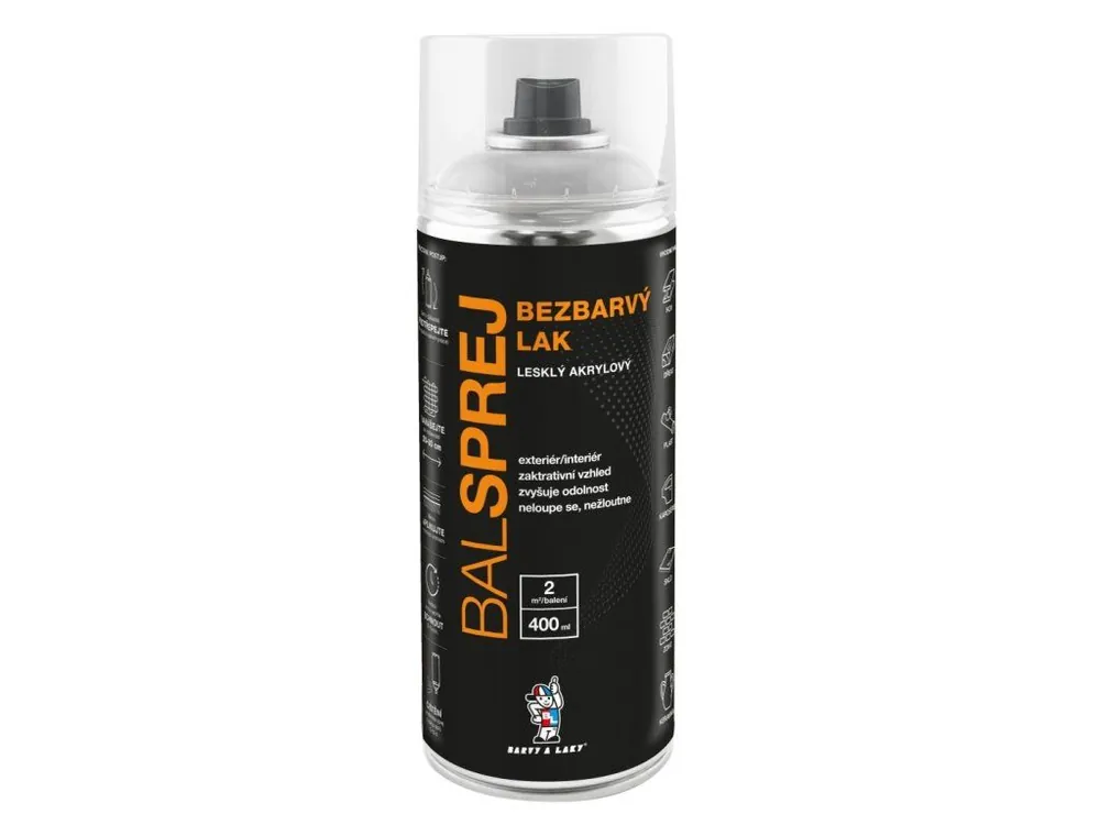 Koupit Online BALsprej bezbarvý lesklý lak ve spreji 400 ml
