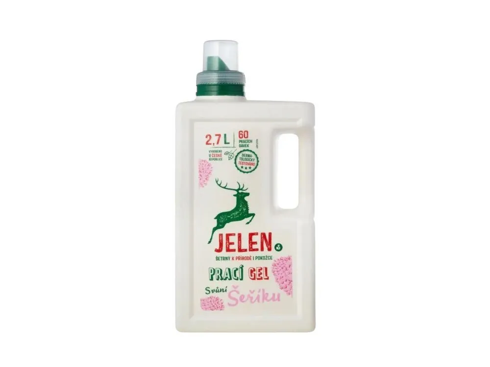 Horká Nabídka Jelen prací gel 60 dávek Universal s vůní Šeříku 2,7 l