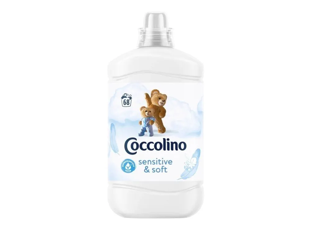 Coccolino aviváž 68 dávek Sensitive & Soft 1,7 l Sezónní Sleva
