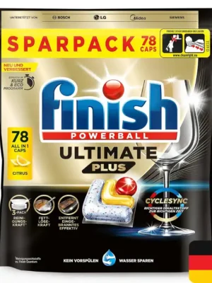 Finish tablety do myčky 78 ks Ultimate Plus All in 1 Citrus Nejlepší Volba