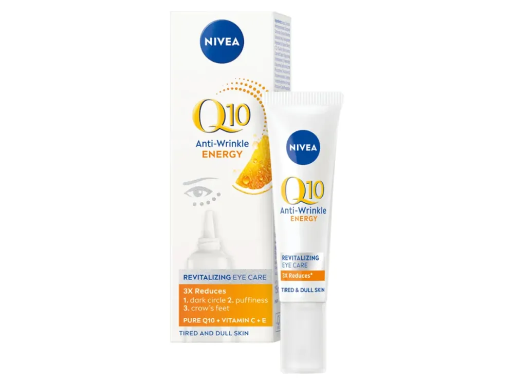 Nivea oční krém proti vráskám 15 ml Q10 Energy Vrácení Zdarma