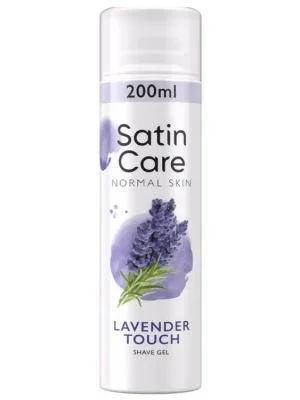 Gillette gel na holení 200 ml Satin Care Lavender Touch Novinka