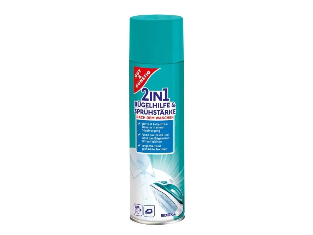 Gut & Günstig pomocník žehlení 2v1 spray 500 ml Sleva
