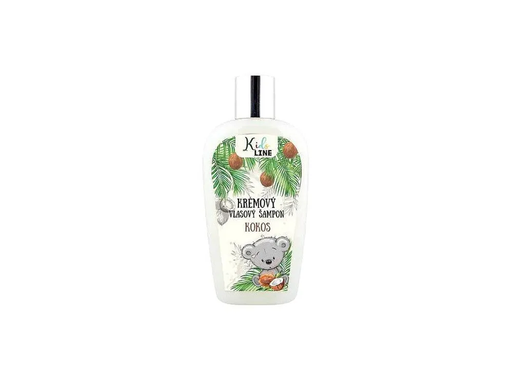 Kids Line dětský šampon 250 ml Kokos Zlevněný
