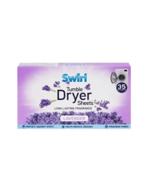 Swirl ubrousky do sušičky 35 ks Lavender Cenová Bomba