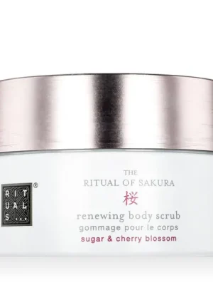 Originální Rituals The Rituals of Sakura Sugar & Cherry Blossom Renewing Body Scrub 250 g