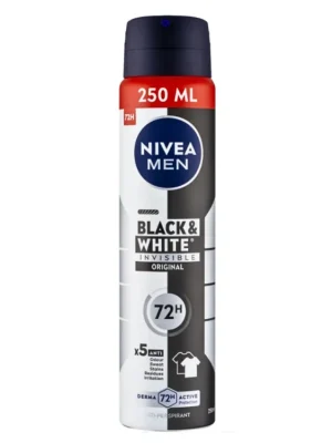 Ověřený Nivea Men antiperspirant sprej 250 ml Invisible Black & White Original