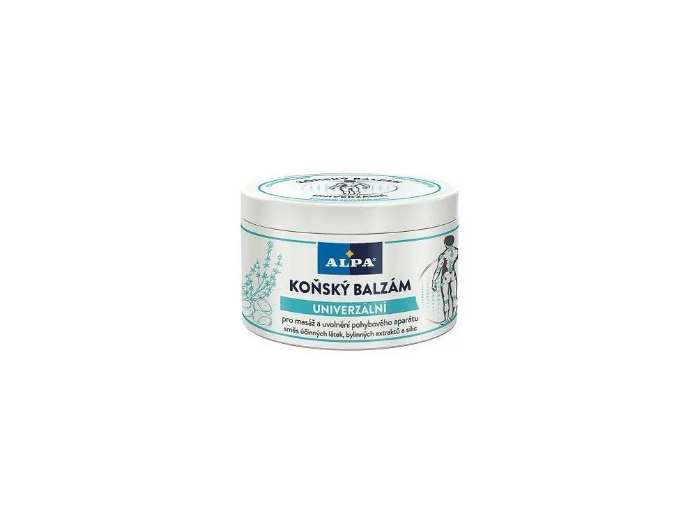Cenový Hit Alpa Koňský balzám 250 ml Univerzální