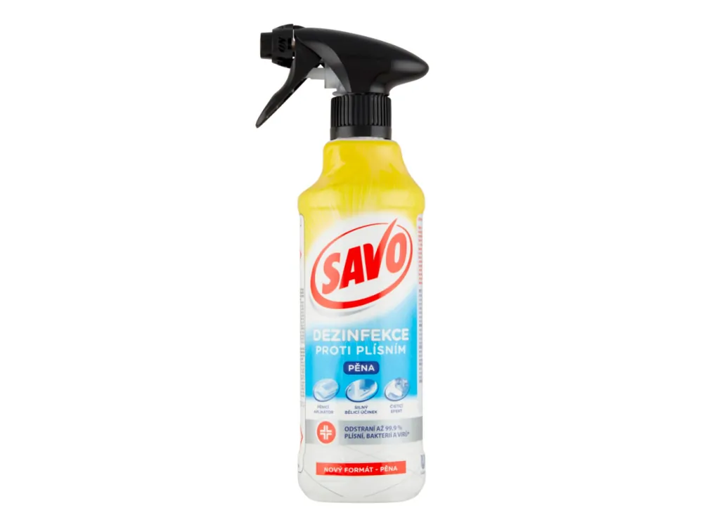 Značkový Savo Dezinfekce proti plísním pěna 450 ml (EXP 12/2025)