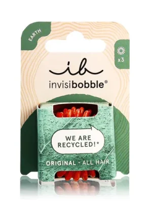 Nejprodávanější Invisibobble ORIGINAL Earth Collection gumička do vlasů Save It or Waste It 3 ks