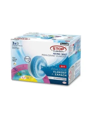Cenová Bomba Ceresit Stop vlhkosti Aero 360° náhradní tablety 3 x 450 g Mix vůní