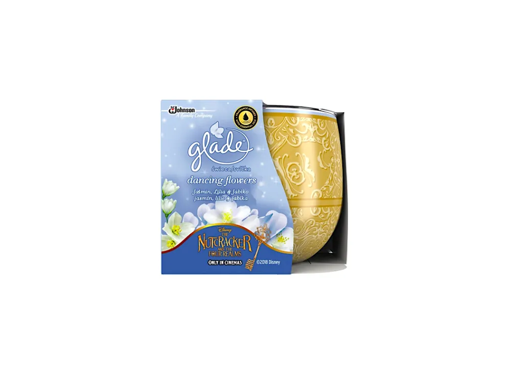 Glade svíčka 120 g Dancing Flowers Hit Sezóny