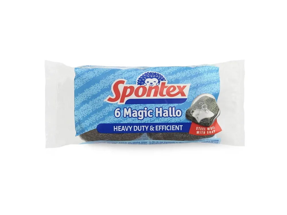 Výprodej Spontex napuštěné drátěnky 6 ks Magic Hallo