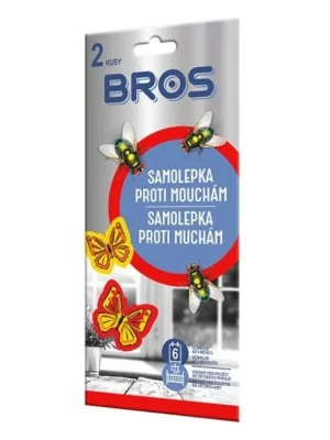 Akční Cena Bros samolepka proti mouchám 2 ks