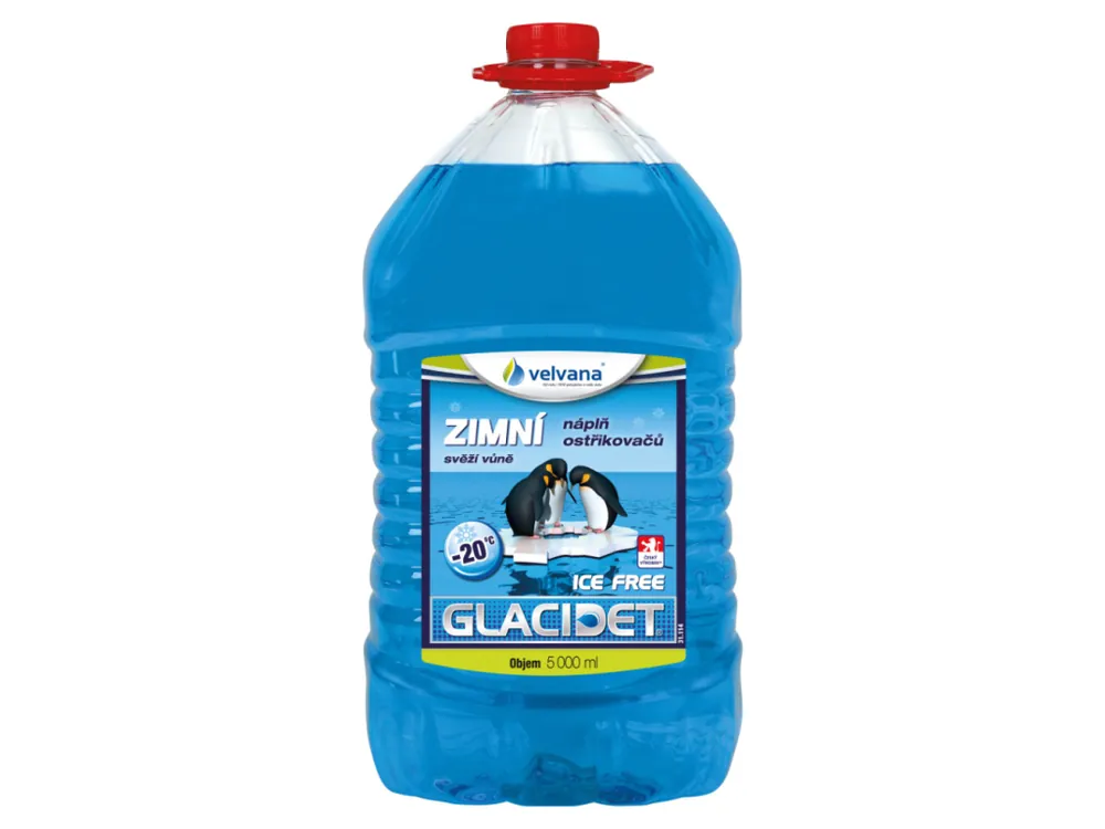 Velvana Glacidet zimní směs do ostřikovačů -20°C 5 l Akce