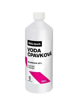 Čpavková voda 25 % technická 900 g Odeslání Ihned