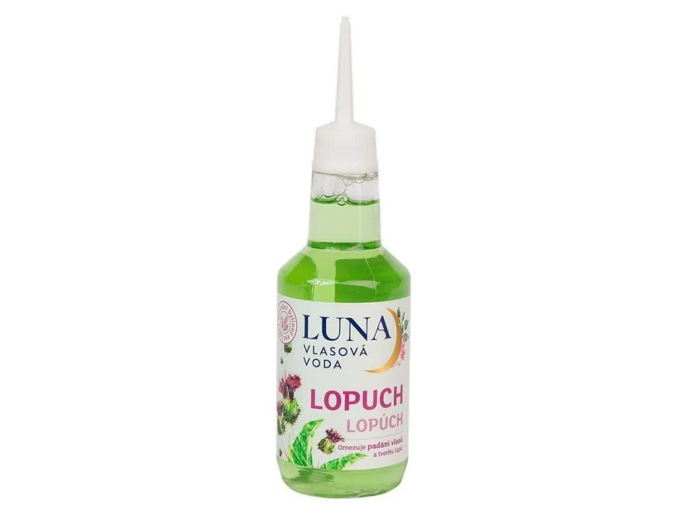 Aktuální Luna vlasová voda bylinná lopuchová 120 ml