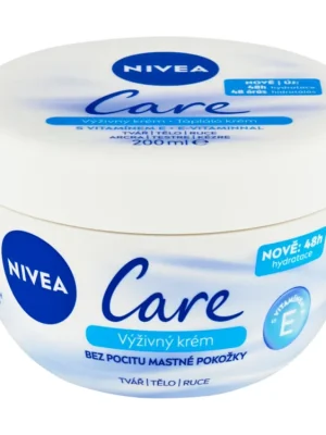 Nivea krém 200 ml Care výživný s bambuckým máslem Poslední Šance
