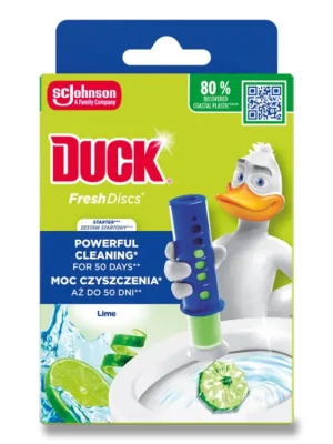 Duck WC čistič Fresh Discs 36 ml Limetka Akční Nabídka