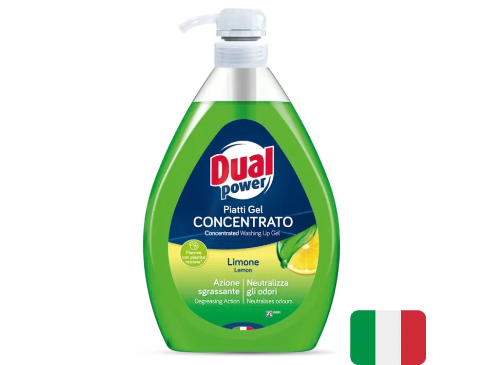 Dual Power prostředek na nádobí 1 l Limone Omezená Nabídka