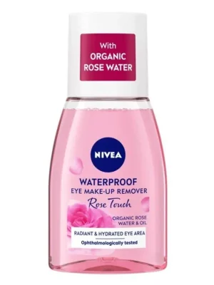 Nivea dvoufázový odličovač očí a make-upu 100 ml Rose Touch Cenová Bomba