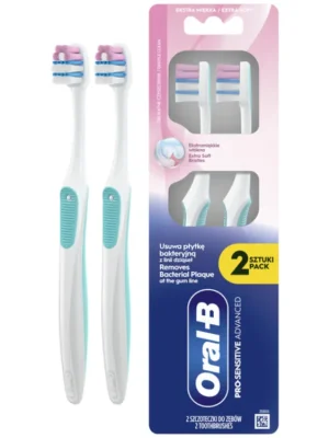 Poslední Šance Oral-B zubní kartáček Pro-sensitive Advanced Extra Soft 2 ks