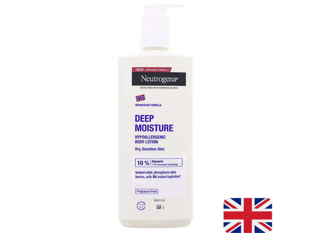 Neutrogena tělové mléko 400 ml Sensitive Bezpečná Platba