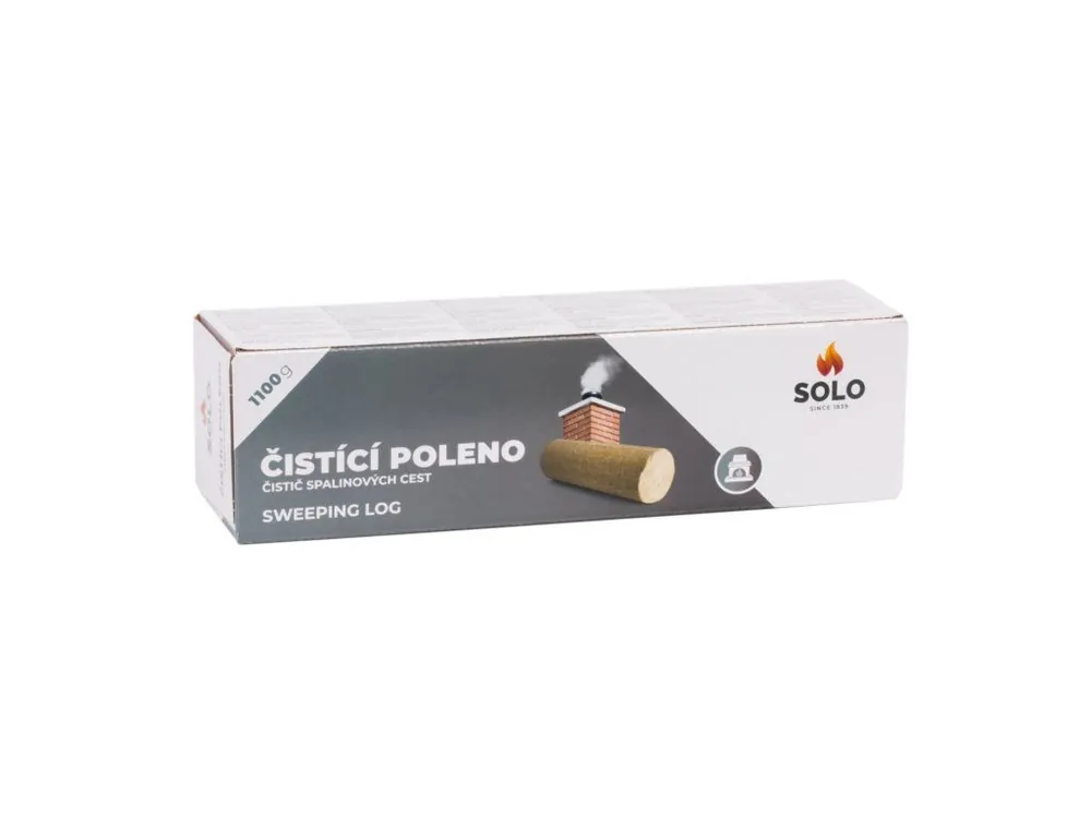 Solo čistící poleno 1 ks 1100 g Expresní Doručení