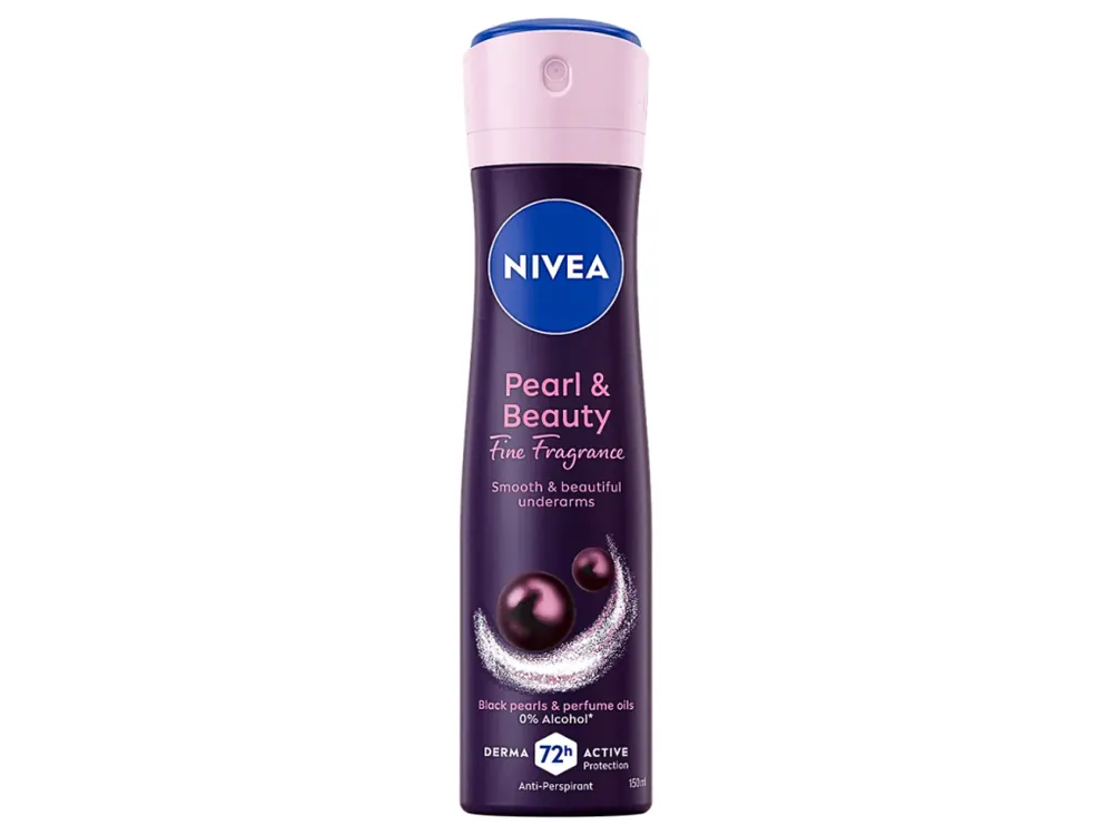 Nejprodávanější Nivea antiperspirant sprej 150 ml Pearl & Beauty Black