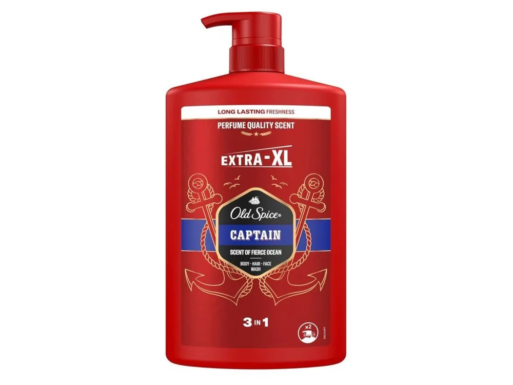 Old Spice sprchový gel 1 l Captain 3v1 Omezená Nabídka