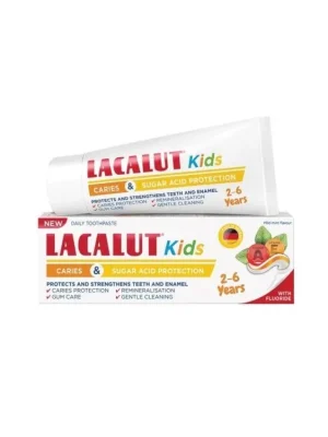 Lacalut zubní pasta 55 ml Kids pro děti 2-6 let Expresní Doručení