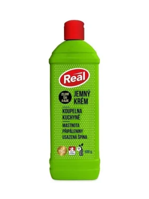 Real tekutý písek 600 g Jemný Zelený čaj & Aloe Nakupujte Hned