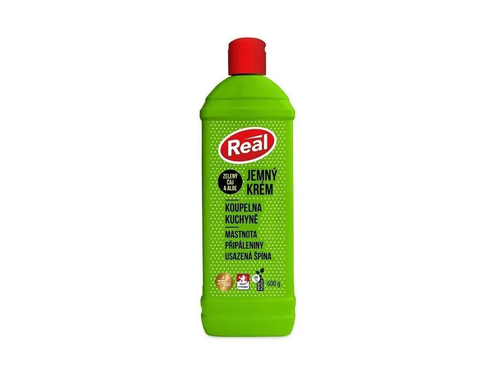 Real tekutý písek 600 g Jemný Zelený čaj & Aloe Nakupujte Hned