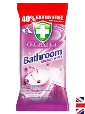 Kup Teď Green Shield čistící ubrousky 70 ks Bathroom