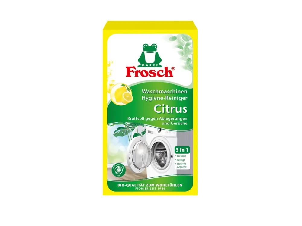 Frosch hygienický čistič pračky 250 g Citron 3v1 Doprava Zdarma